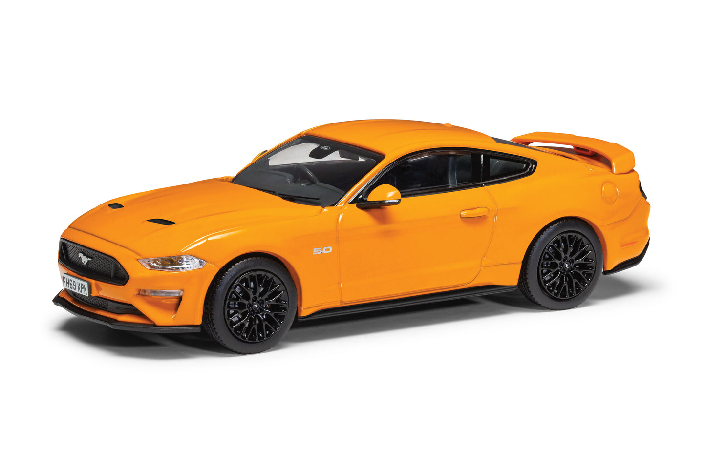 Corgi VA15502 Ford Mustang Mk6 GT Fastback, Orange Fury Cars - Chester Model Centre