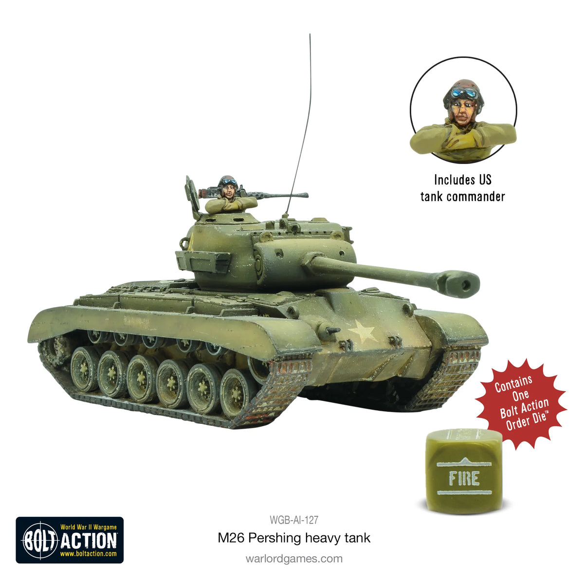 Bolt Action M26 Pershing
