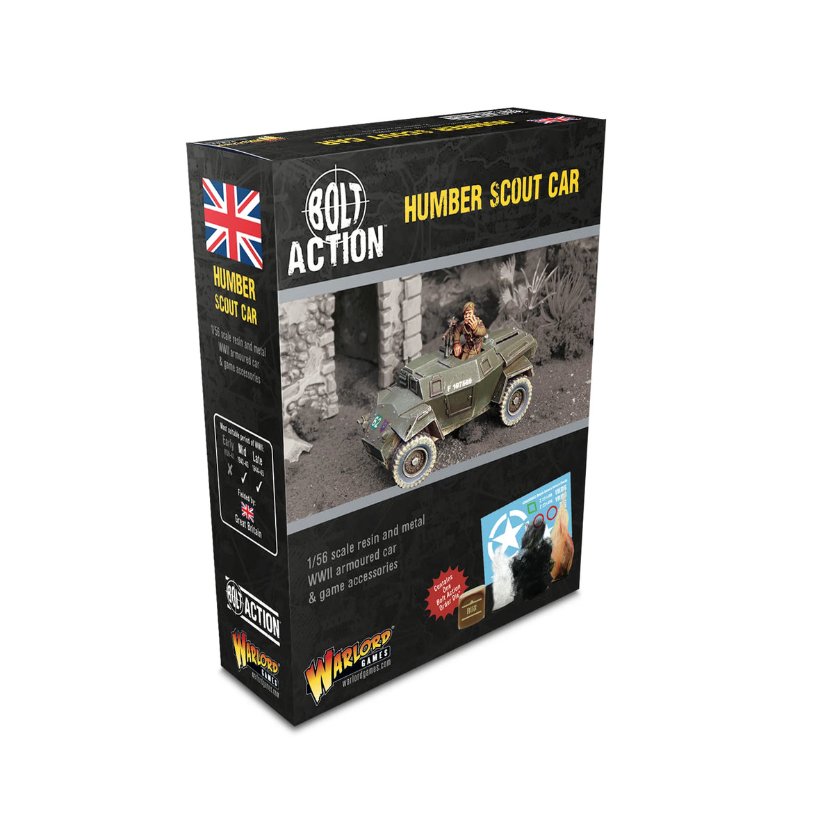 Bolt Action Humber Scout Car