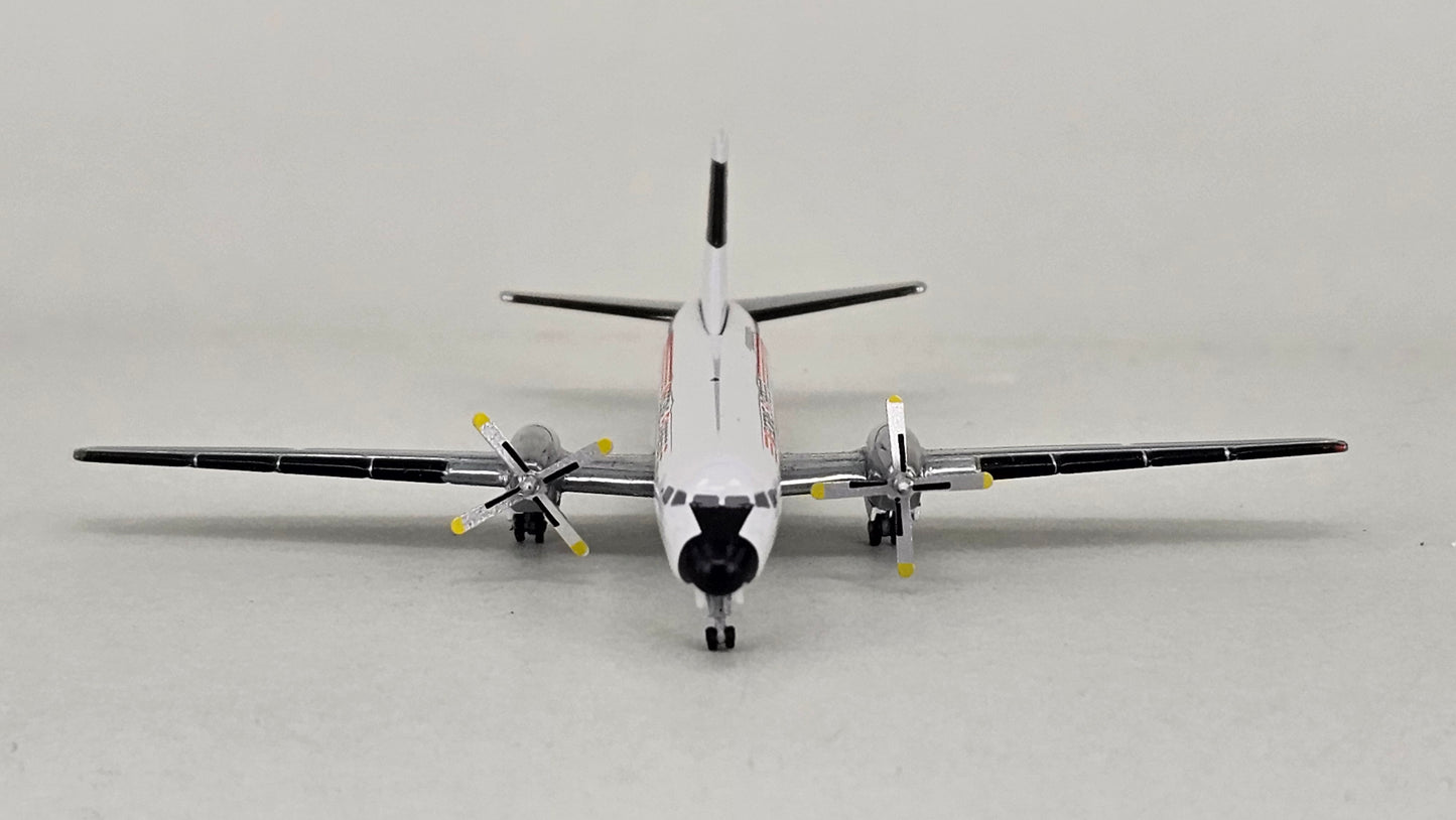 Gemini Jets II 1:400 Scale Die-cast NAMC YS-11A 'Airborne Express' Model Aircraft. Reg No.N913AX - Chester Model Centre