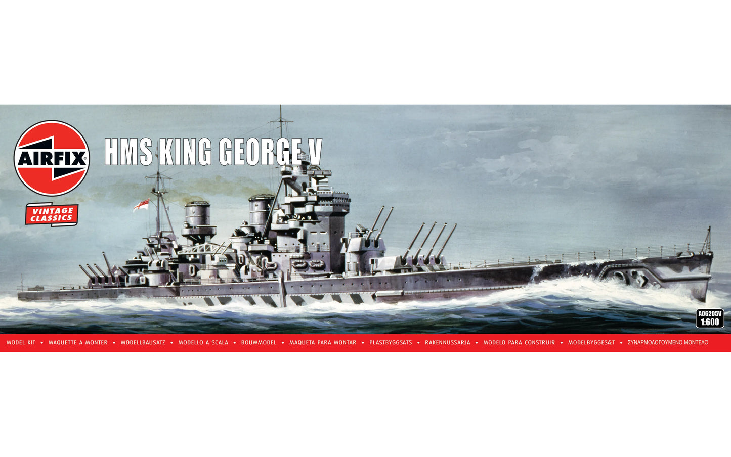 Airfix A06205V HMS King George V 1:600
