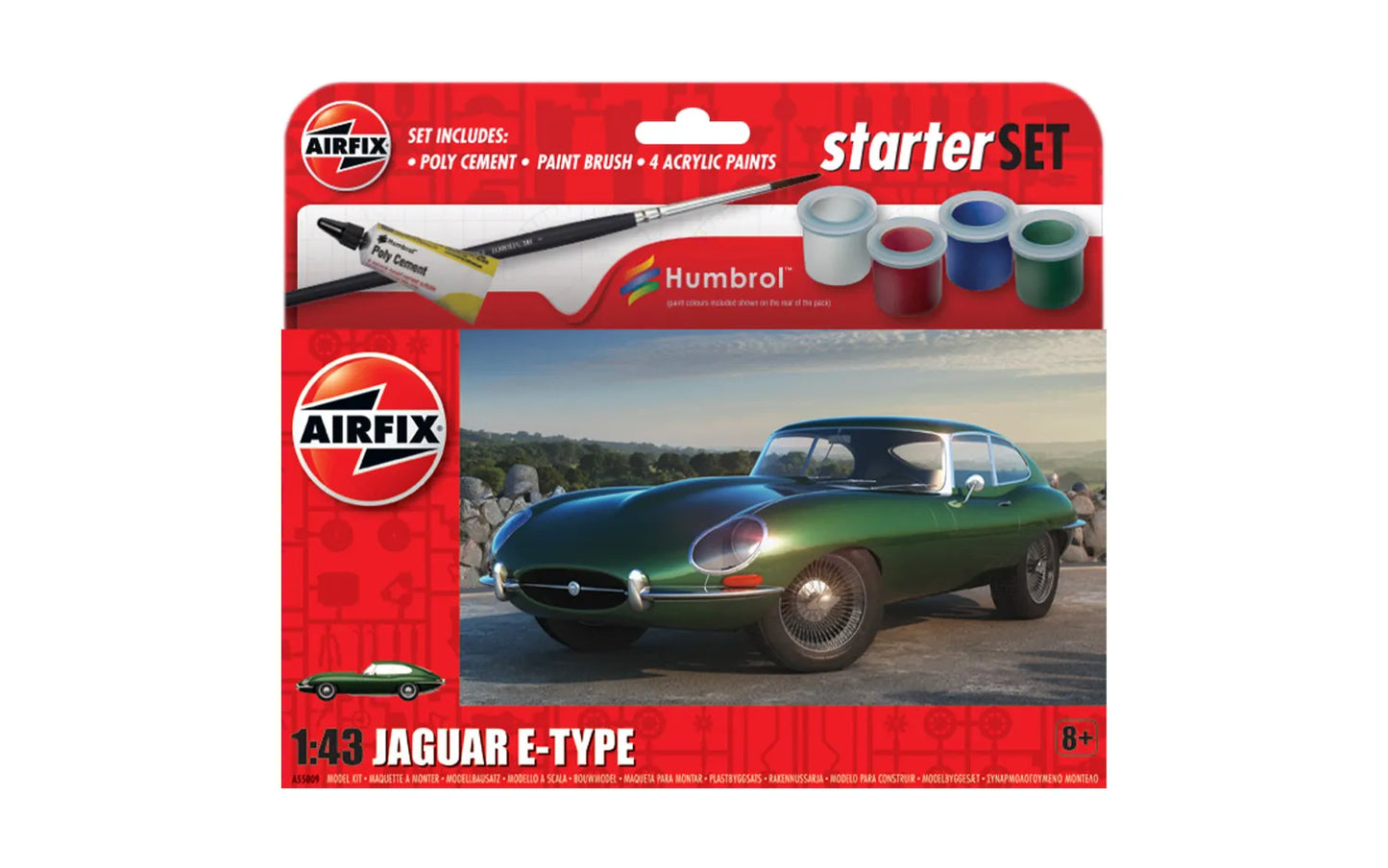 A55009 Jaguar E Type Starter Set - Chester Model Centre