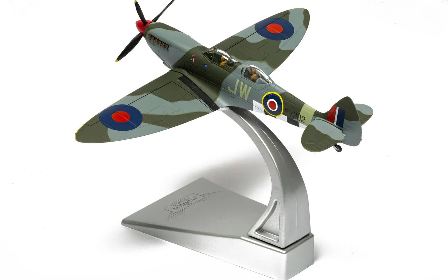 Corgi AA29204 Supermarine Spitfire T9 - PV202 - Aerial Collective - Duxford Airfield 1:72 Scale die-cast kit - Chester Model Centre
