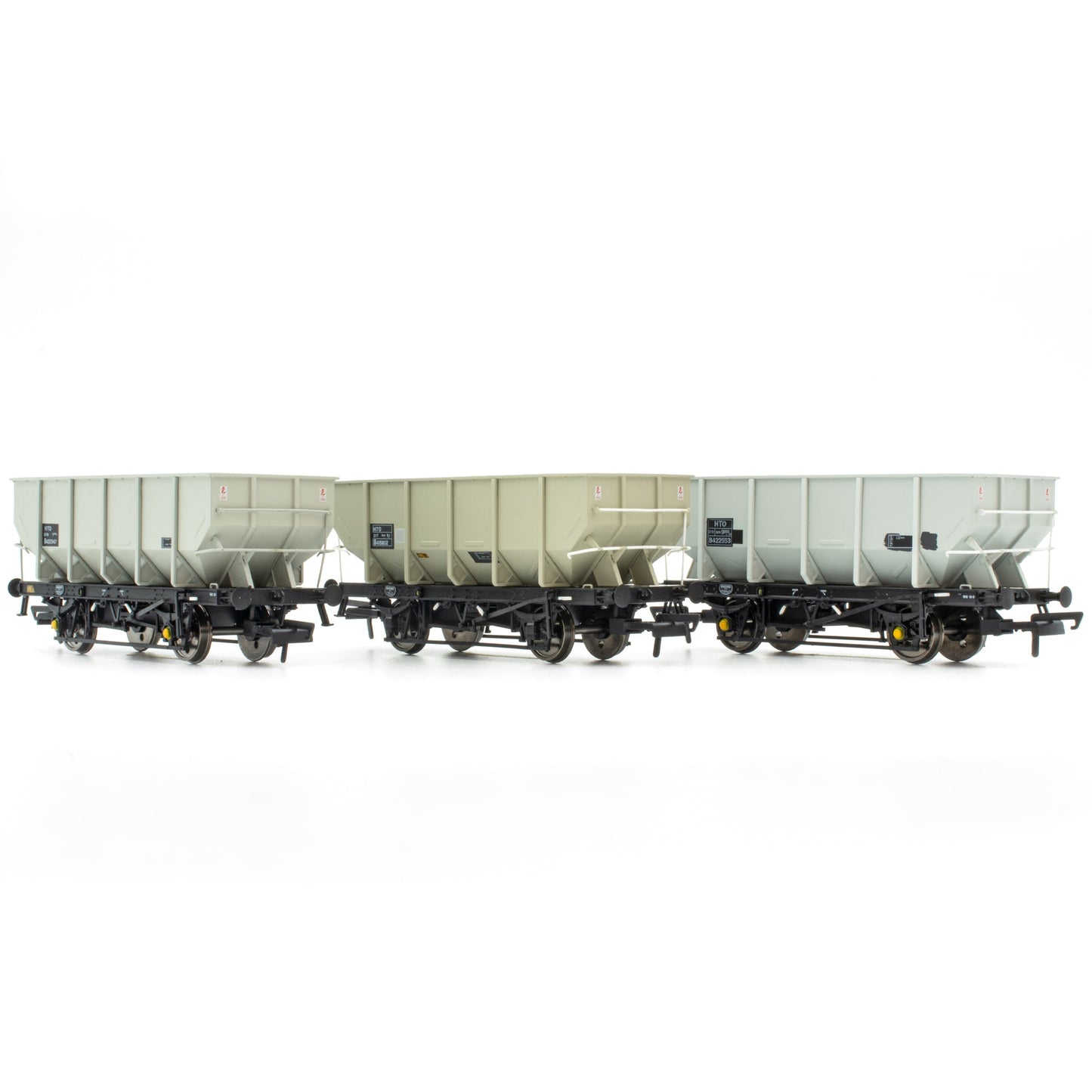 ACCURASCALE (ACC2539) BR HOPPER HTO Triple Pack F - BR Freight Grey - Chester Model Centre