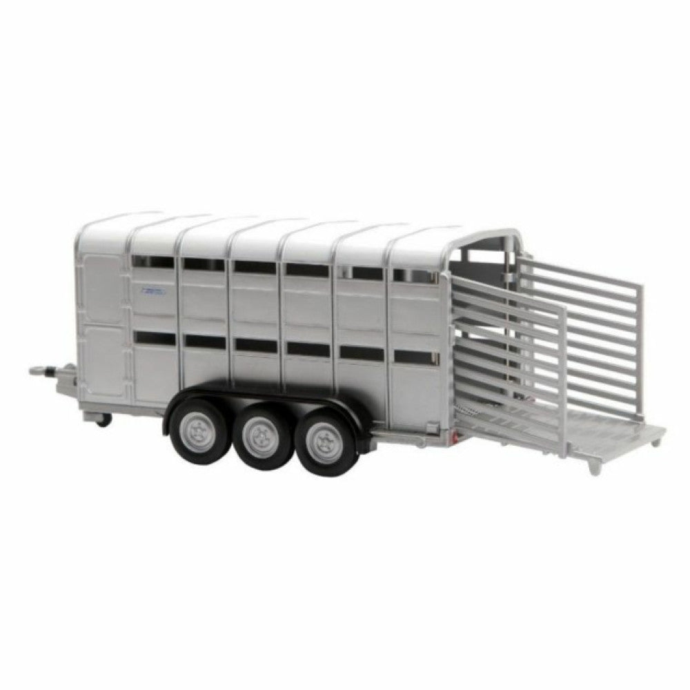 Britains Farm Series 1:32 Scale 40710A2 Ifor Williams Tri-Axle Livestock Trailer