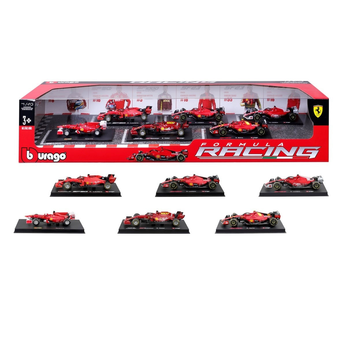 Burago 1601290 Formula One Racing Ferrari Die-cast Model Car