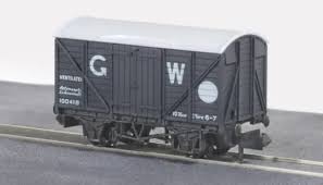 PECO 10ft Box Van Standard, GW Dark grey - Chester Model Centre