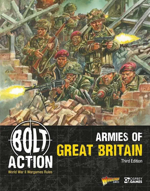 Bolt Action 401011001 Armies of Great Britain Third Edition with Capt John Henry Cound Brunt Special Miniature - Chester Model Centre