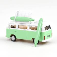 NOREV VW Combi T2b Camper Van 1973 Green Jet-car 1:43 - Chester Model Centre