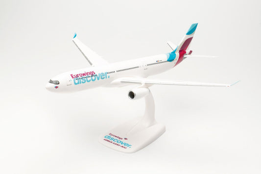 Herpa HA613668 Snapfit Airbus A330-300 Eurowings Discover (1:200) - Chester Model Centre