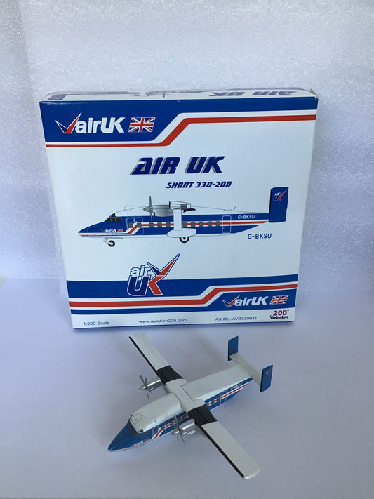 Aviation 200 AirUK Short 330-200 1:200 - Chester Model Centre