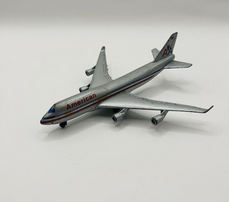 Schabak 1:600 Jet Box Boeing 747 American Airlines 90129 - Chester Model Centre