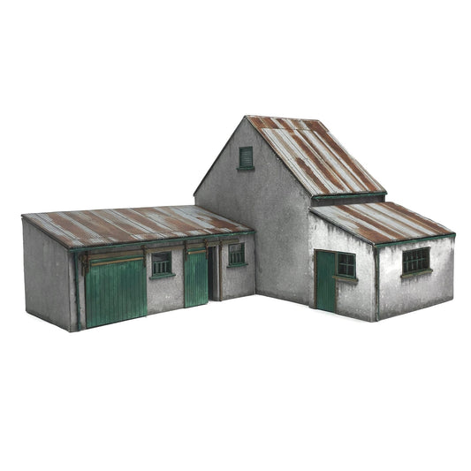 Scale Model Scenery KX094-OO Stoney's Workshops (Set of 3 Buildings) - OO / 4mm / 1:76 - Chester Model Centre