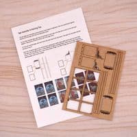 Scale Model Scenery LX250-OO Laser Cut Pub Signs (Pack of 4) OO/4mm/1:76 - Chester Model Centre