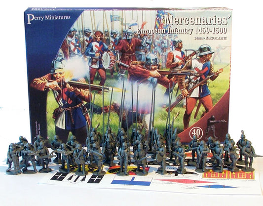 Perry Miniatures 'Mercenaries' European Infantry 1450-1500 - Chester Model Centre
