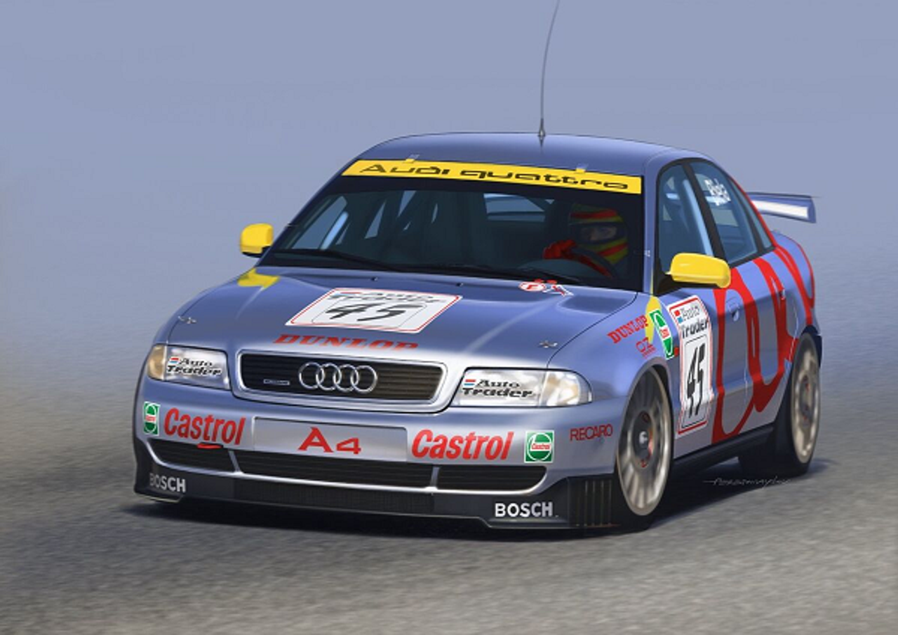 NuNu PN24035 Audi A4 BTCC Champion 1996 - Chester Model Centre