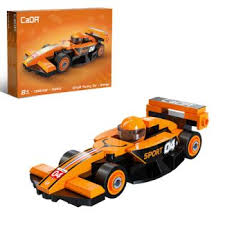 CaDa C55103W Sport Orange Circuit Racing Car - Chester Model Centre