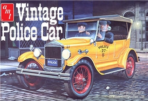 AMT 1:25 1927 Ford Model T Vintage Police Car - Chester Model Centre