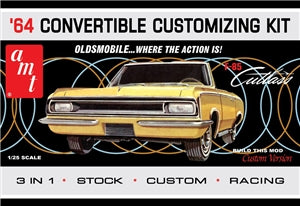 AMT 1:25 1964 Oldsmobile Cutlass F-85 Convertible Car - Chester Model Centre