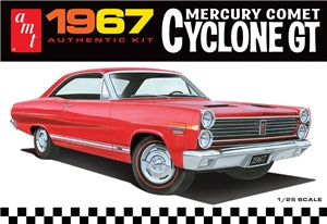 AMT 1:25 1967 Mercury Comet Cyclone Gt Car - Chester Model Centre
