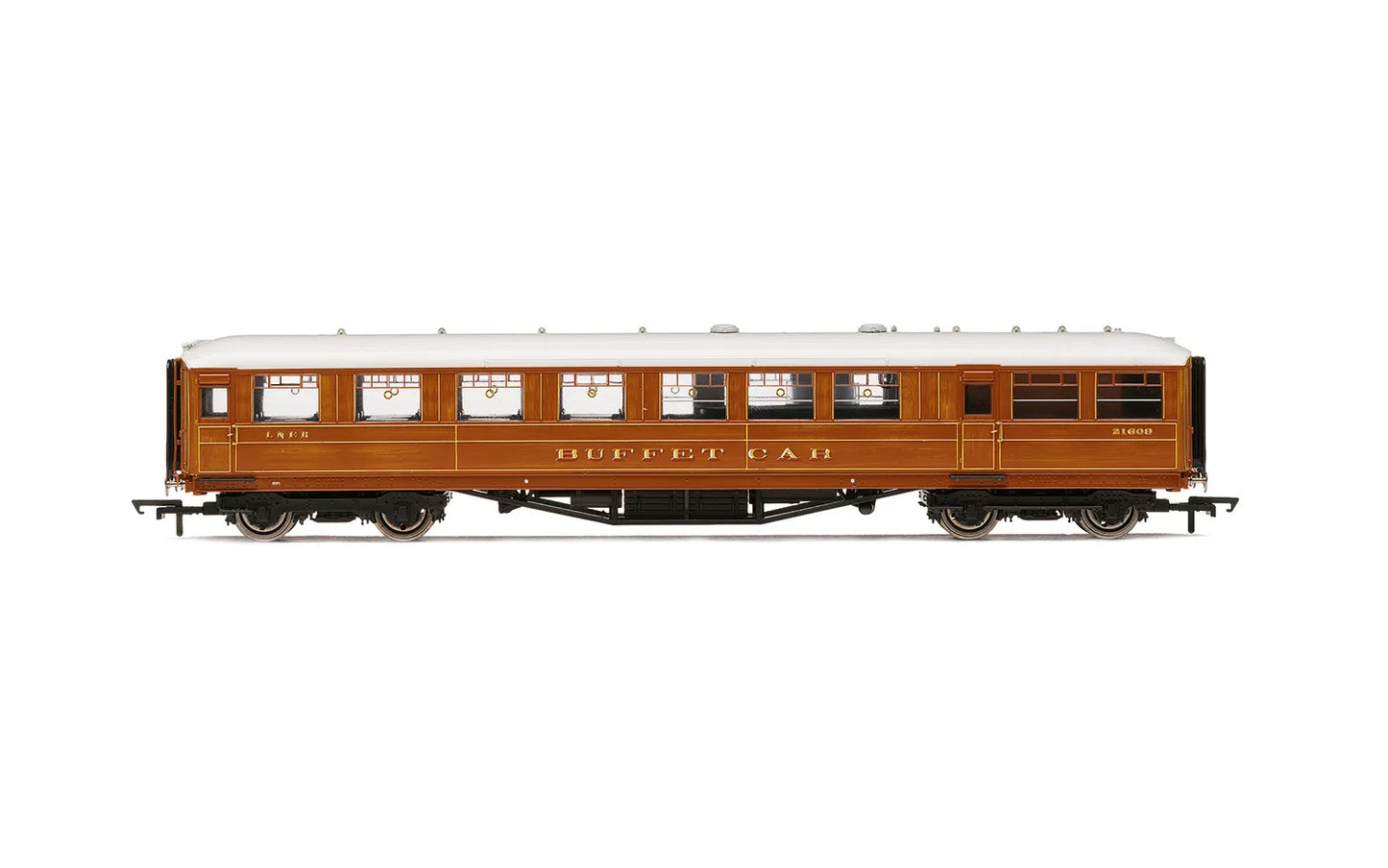 HORNBY R40455 LNER - Gresley Corridor - 21609 - Buffet Car - Era 3 (1923-1947) - Chester Model Centre