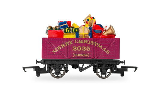 Hornby R60316 7 Plank Wagon Christmas 2025 Limited Edition - Chester Model Centre