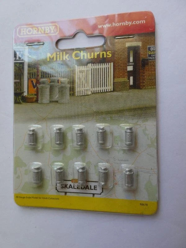 Hornby skaledale milk churns R8678 - Chester Model Centre