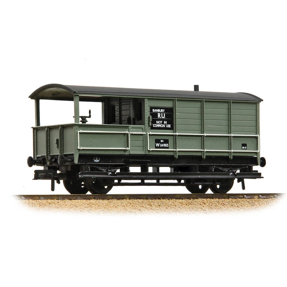 BACHMANN 33-306 20T Toad Brake Van BR Light Grey (Bristol West Depot) - Chester Model Centre