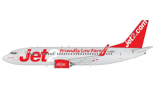 Gemini 200 Jet2 Boeing 737-300 1:200 scale die-cast model aircraft (Item:G2EXS1264) - Chester Model Centre