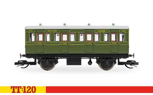 SALE - Hornby TT4051 SR - 4 Wheel First Class Coach - '7512'