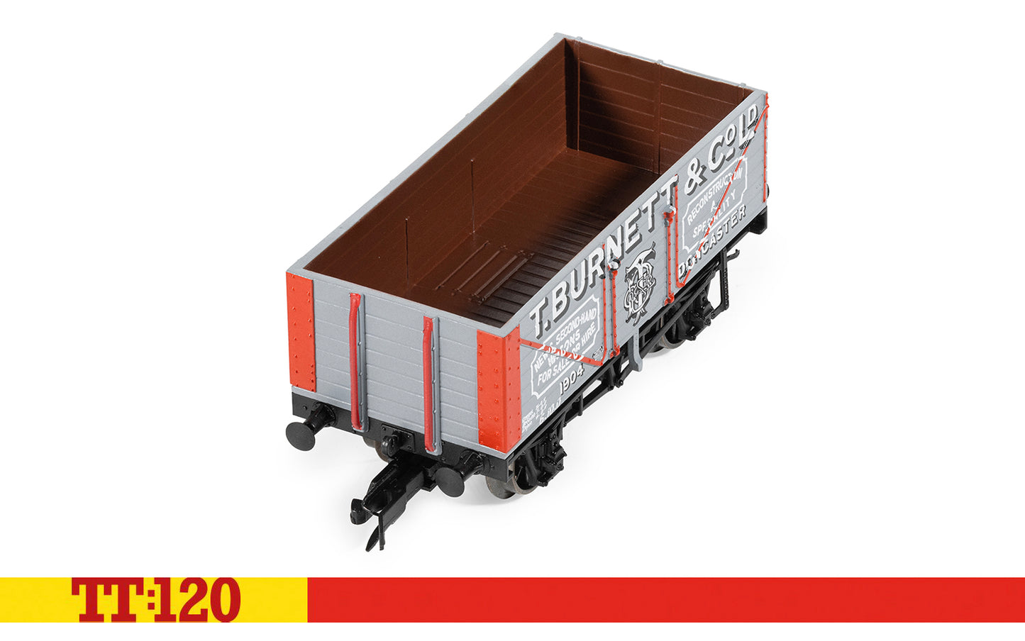 Hornby TT120 TT6041 T Burnett 7 Plank Wagon - Chester Model Centre