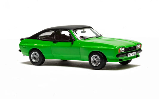 Corgi Vanguards (VA15405) Limited Edition Ford Capri Mk2 3.0 X-Pack Signal Green - Chester Model Centre