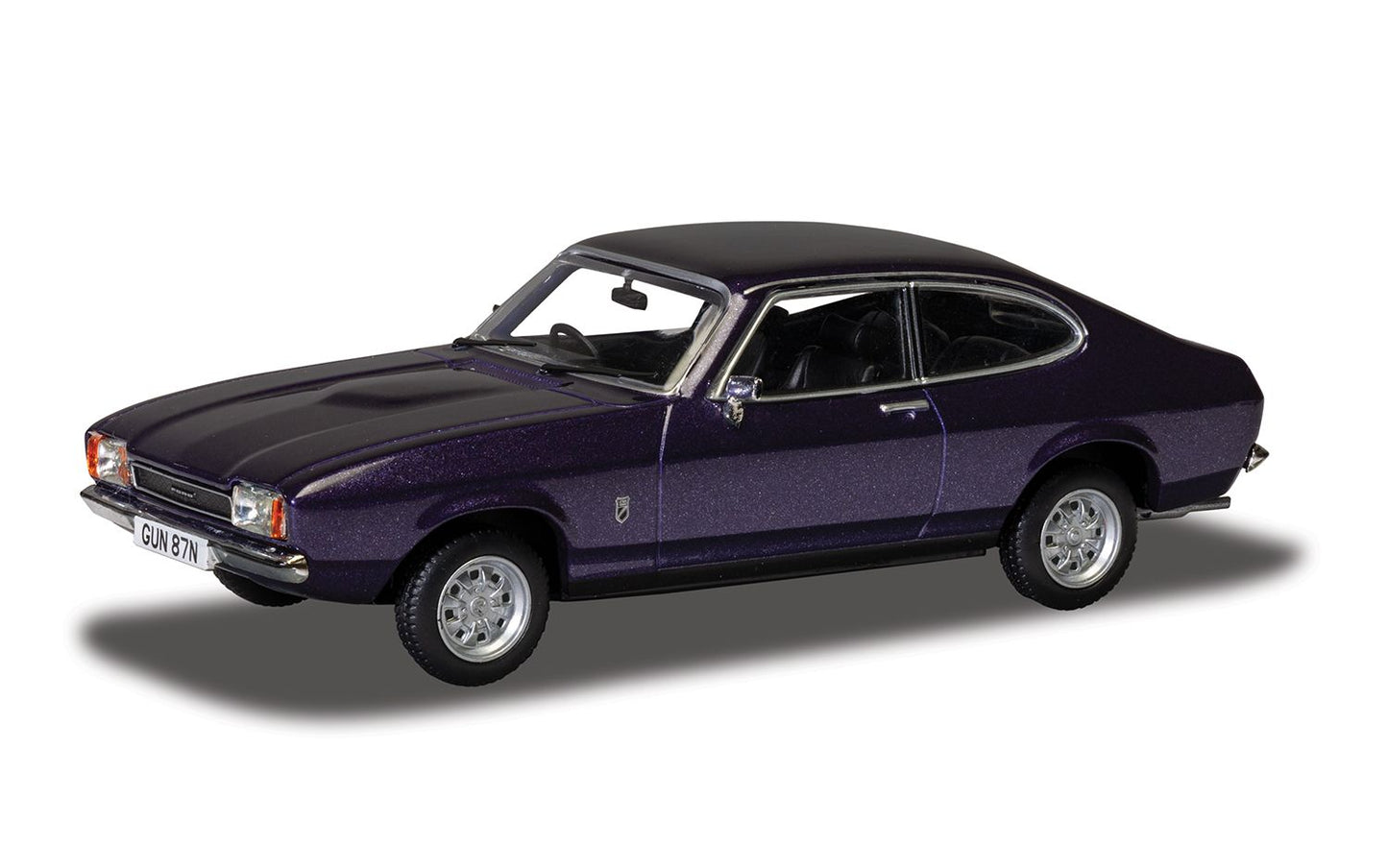 Ford Capri Mk2 1.6 XL, Purple Velvet - Chester Model Centre