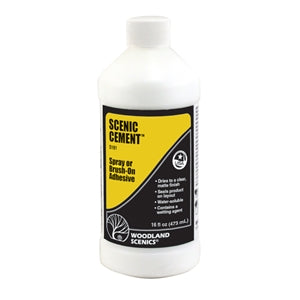 Woodland Scenics Scenic Cement 16 Oz WS191 - Chester Model Centre