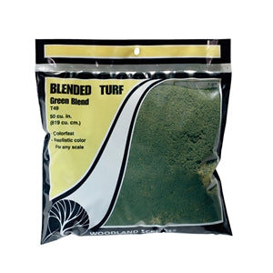 Woodland Scenics Green Blend Fine Turf Bag WT49 - Chester Model Centre