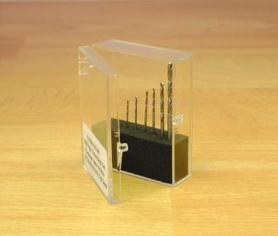 8PC DRILL SET 0.5 - 2.0MM - Chester Model Centre