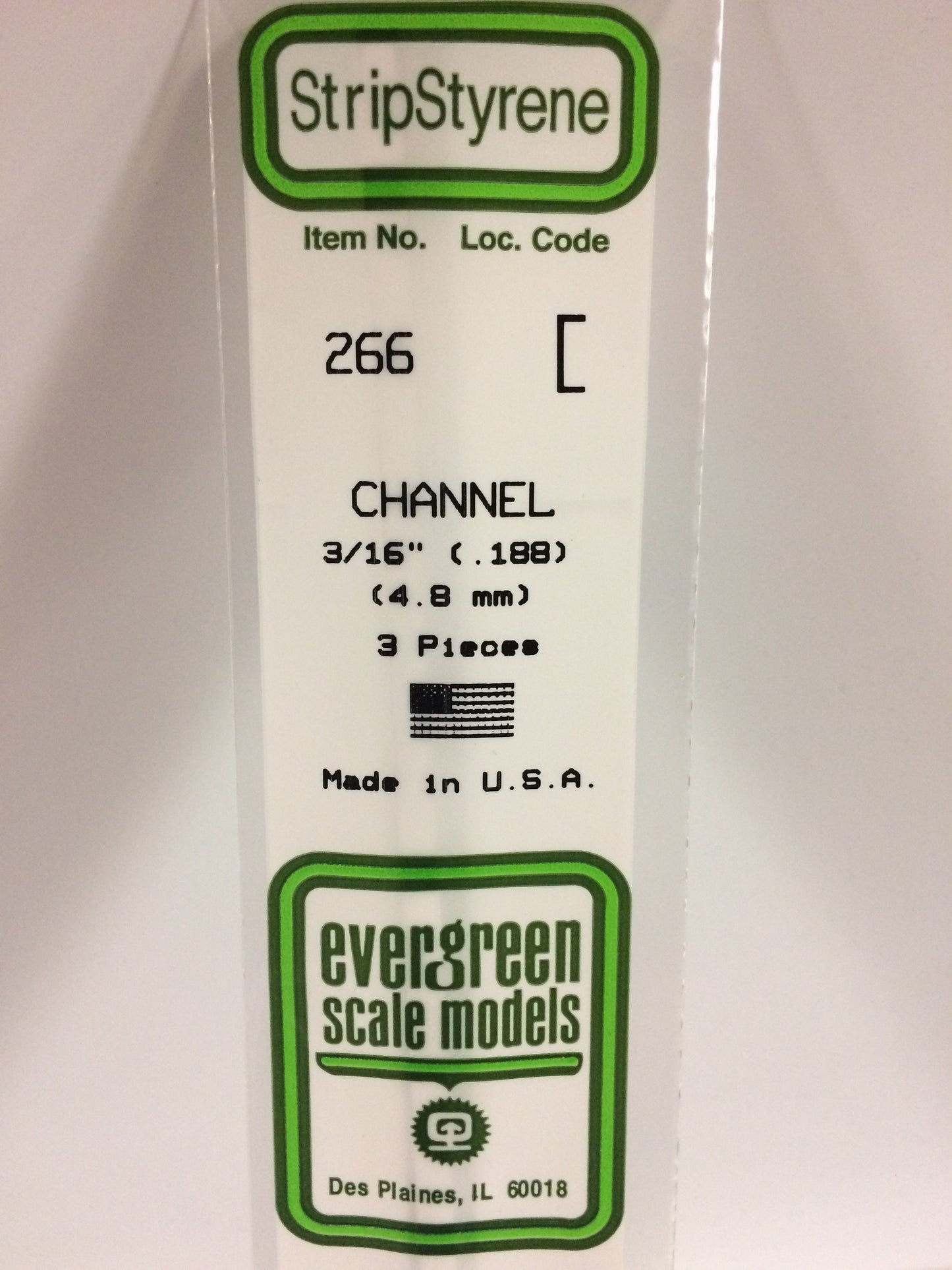 4.8mm Channel - Chester Model Centre