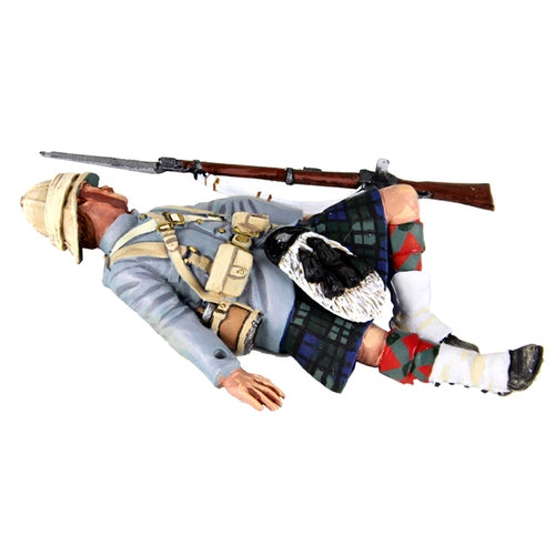 British 42nd Highlander Casualty on Back - Chester Model Centre