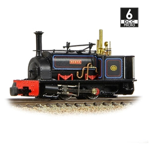Bachmann 391-052 Quarry Hunslet 0-4-0 Tank 'Nesta' Penrhyn Quarry Lined Black - Chester Model Centre