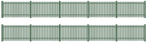 Picket fencing green (straight only) - Chester Model Centre