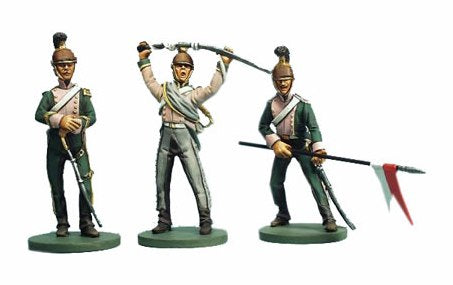 ART. 6009 French Cavalry 3rd Regt. "Lancers" 1812 - 3 Figure Boxed Set - Chester Model Centre