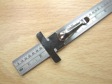 6' SS POCKET RULE WITH CLIP - Chester Model Centre