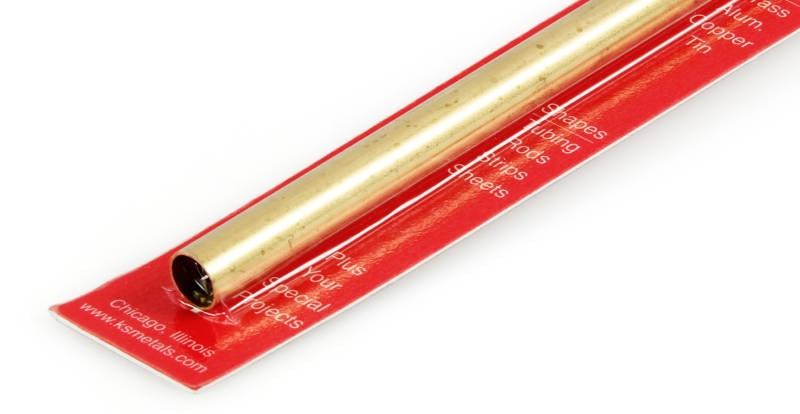 Round Brass Tube 11/32 x .014 - Chester Model Centre
