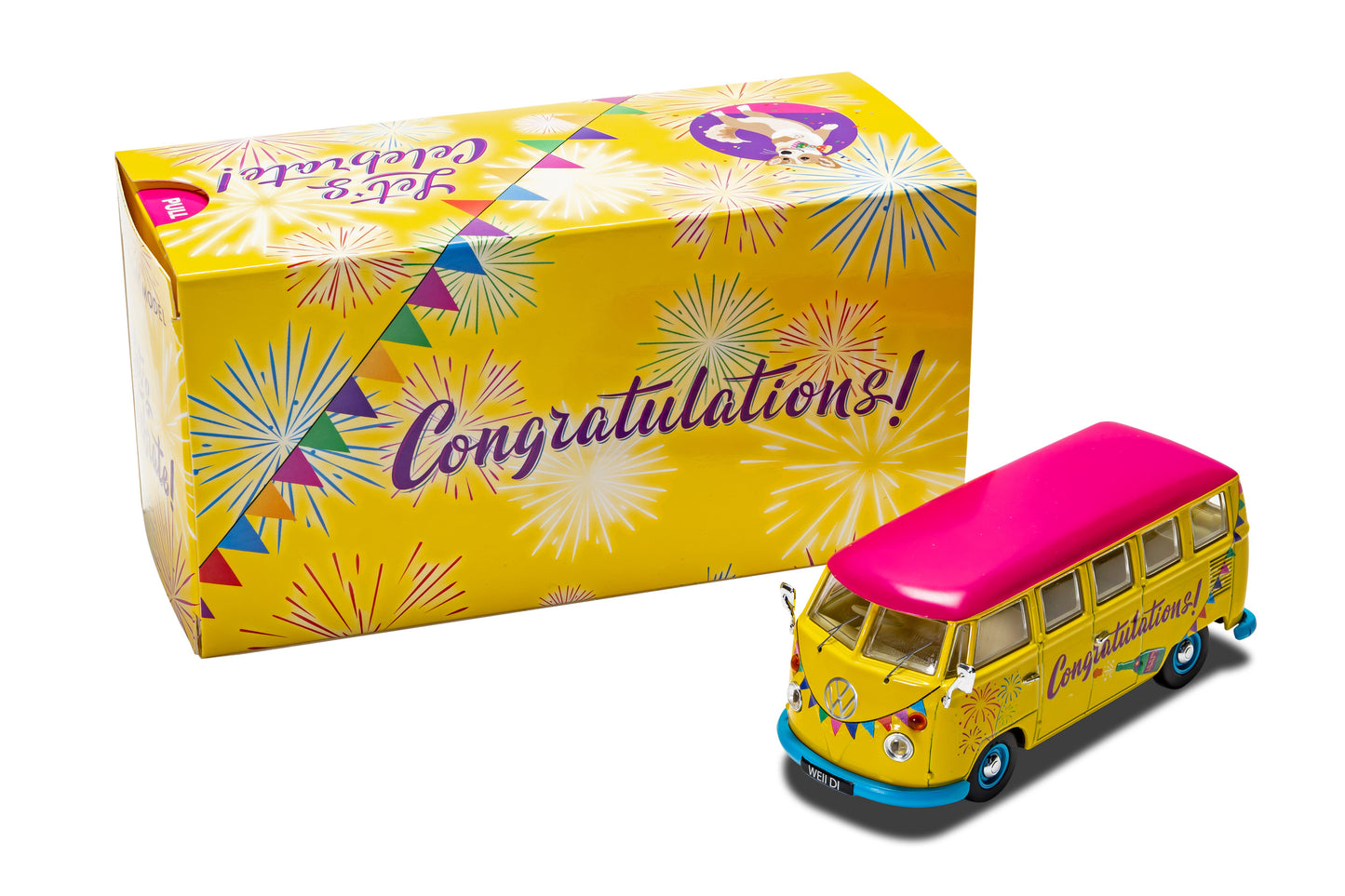 Corgi CC02736 Volkswagen Campervan "Congratulations" - Chester Model Centre