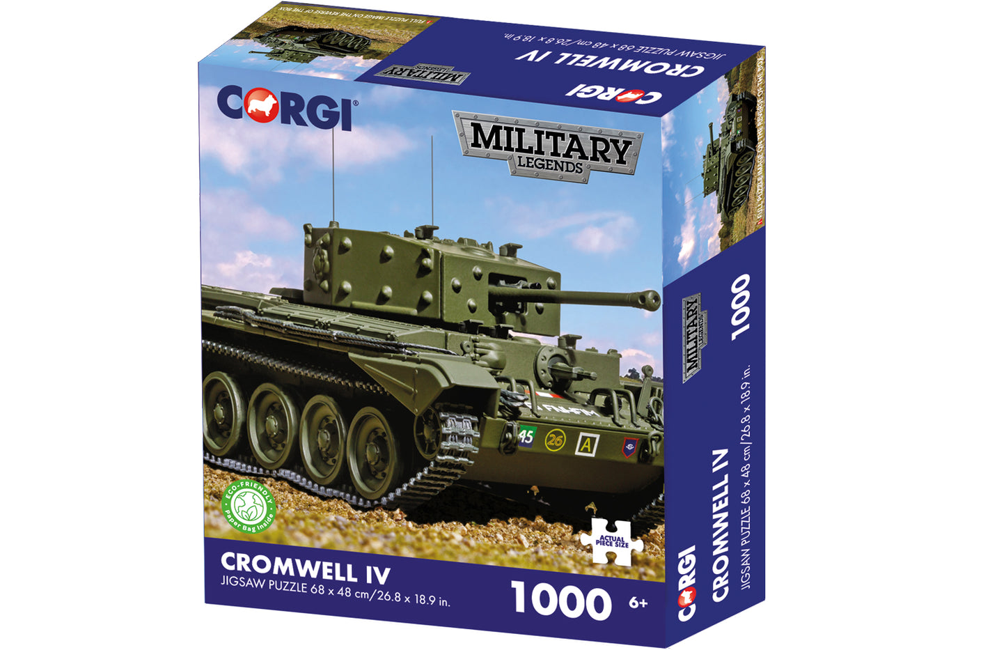 Cromwell IV 1000pc Corgi Jigsaw Puzzle - Chester Model Centre