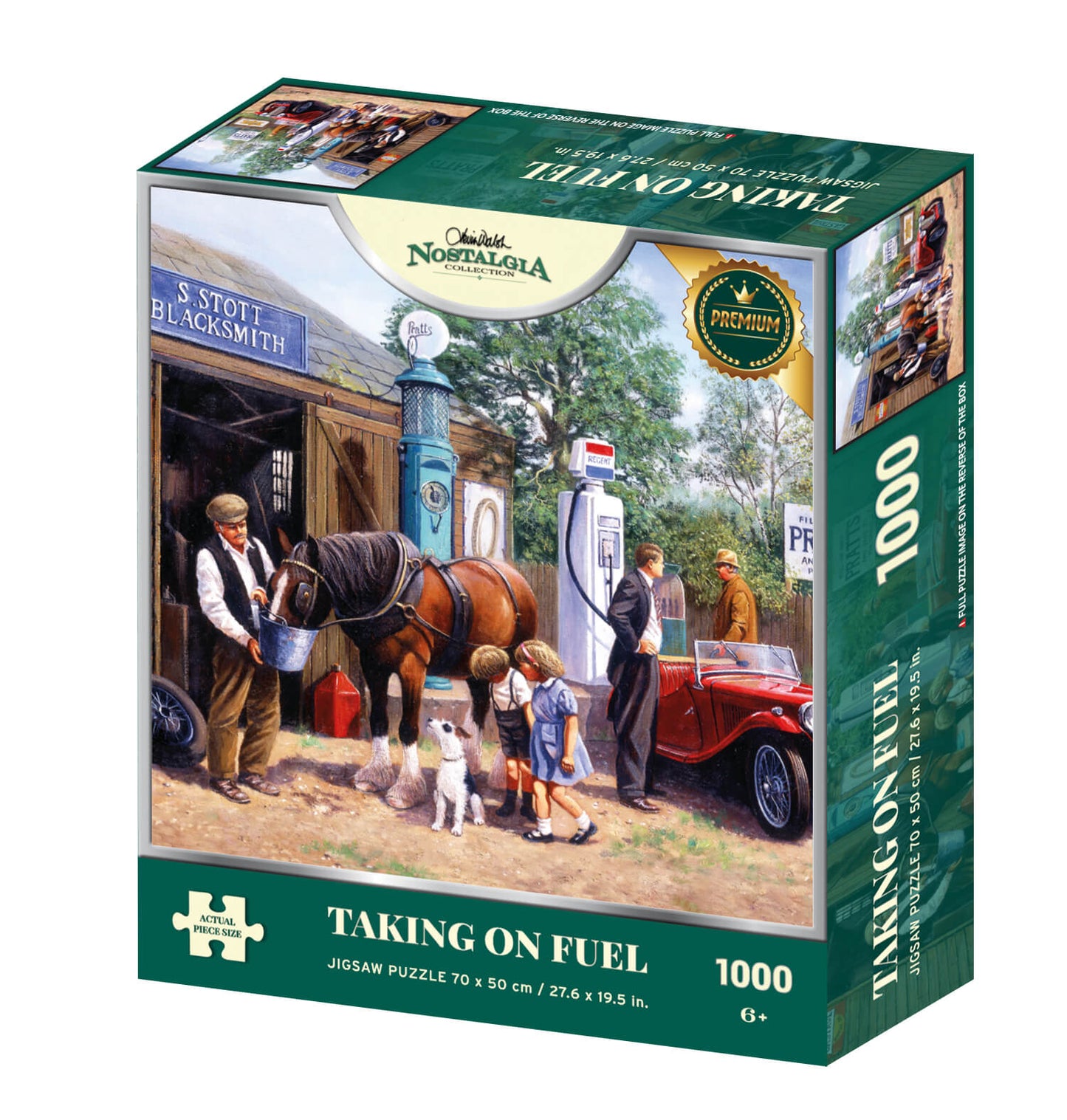 Taking on Fuel 1000 piece Jigsaw Puzzle - Chester Model Centre