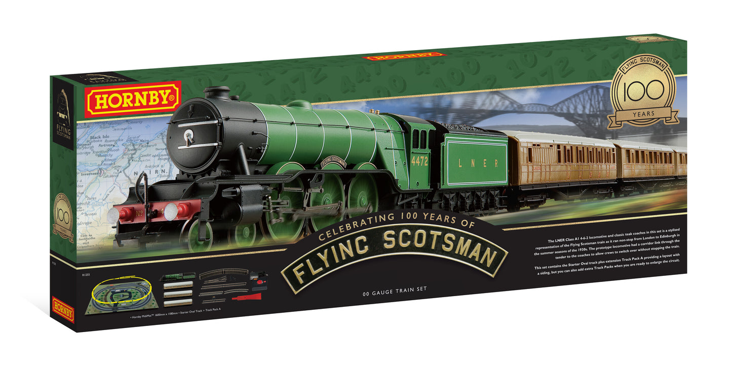 Hornby R1255M Flying Scotsman Train Set - Chester Model Centre