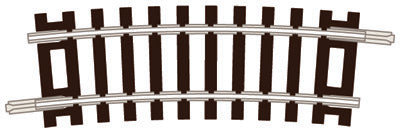 1st Radius Half Curve - Chester Model Centre