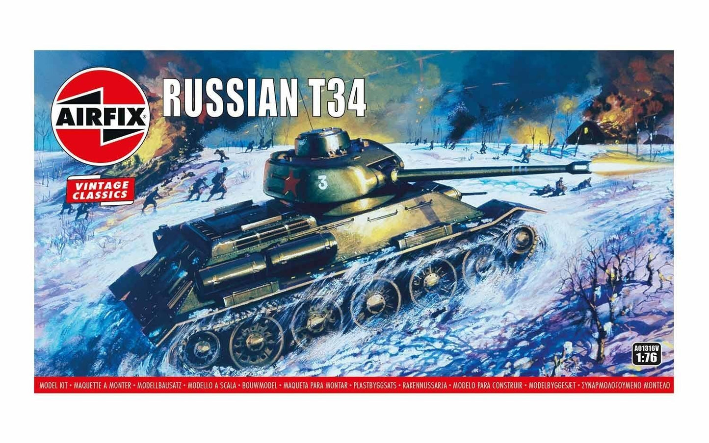 Russian T34 - Chester Model Centre