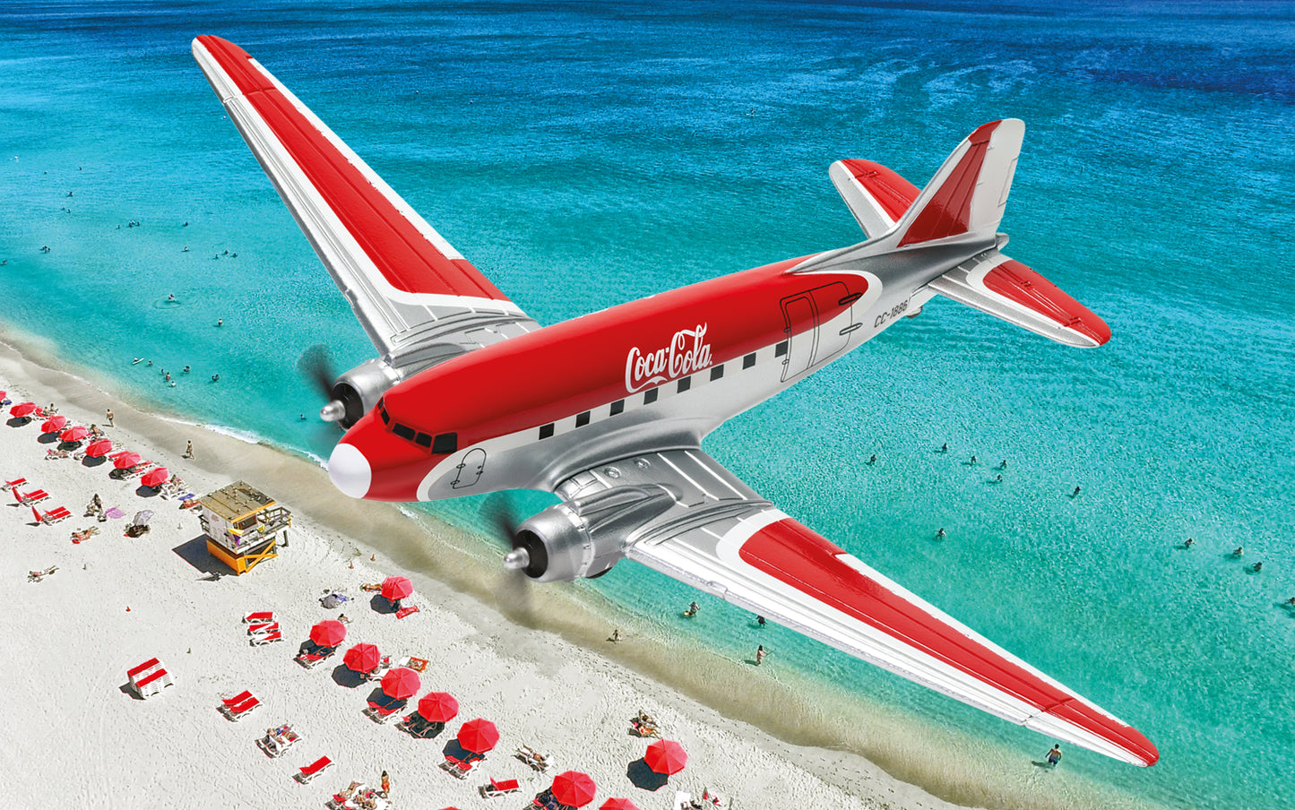 Corgi CC30016 Coca Cola Douglas DC-3 - Chester Model Centre